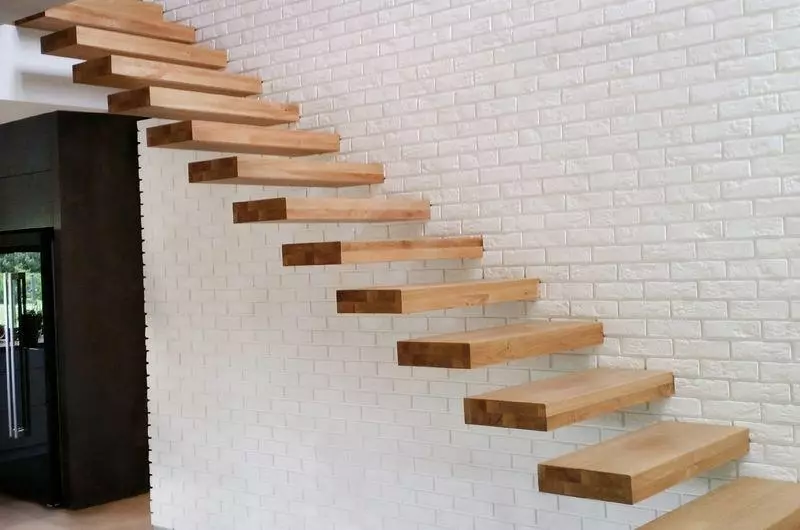 schody nowoczesne bez poręczy