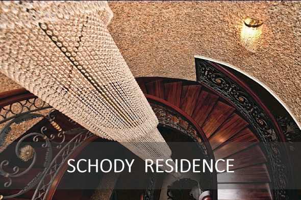 Schody residence