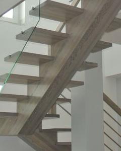 schody drewniane ażurowe - śląskie